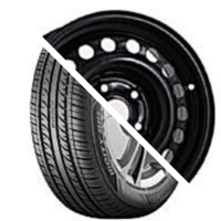 Шина с диском в сборе Prinx HH1 HiCity 185/65 R15 88H + Magnetto 15009 AM Black 4*100 6xR15 ET50 DIA60.1 Lada Vesta